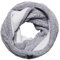 Superdry Womens Cable Snood Knitted Scarf, Mid Grey Tweed, One Size