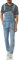 Enzo Men's EZD390 VEN Denim Dungarees Overalls, Bleach, 50