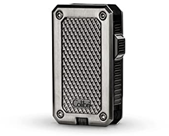 Colibri Rally Jet Feuerzeug | Zigarren- und Zigarettenanzünder | Windbeständig | Funktioniert mit Butan (Nicht im Lieferumfang enthalten) | Schöne Elegante Geschenkbox | Zwei Jahre Garantie