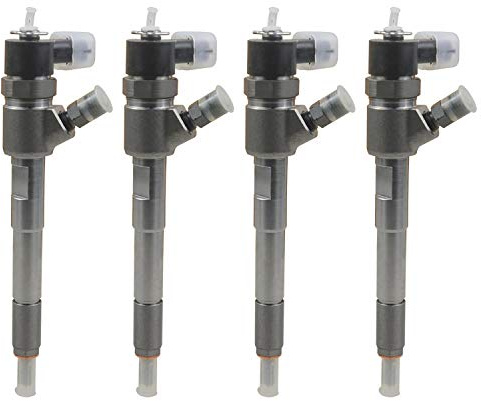 Bisenya 4PCS Einspritzdüse Injektor 0445110351 1.3 D Kompatibel mit Cit-roen Su-zuki Fi-at Peu-geot O-pel Fo-rd 55219886 BS519F593AA