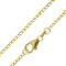 trendor Panzerkette für Anhänger Gold 333/8K Collierkette 1,6 mm Halsschmuck für Damen, wunderschönes Accessoire, 35683-60 60 cm