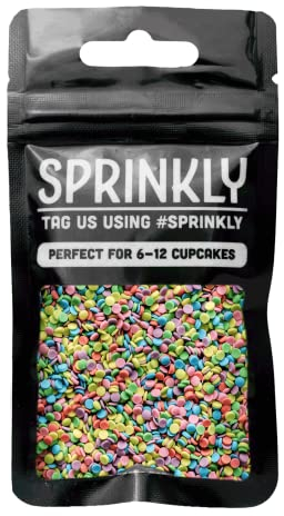SPRINKLY - Matt Sugar Confetti - Rainbow - 25g