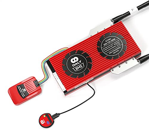 DALY Smart BMS 20S 72V 200A mit Parallelpaketen Equalizierungsmodul 1A Progrmmable Bluetooth Dongle CAN für Hybrid Wechselrichter USV Outdoor Portable Power Bank