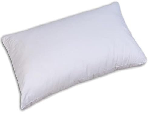 Casatessile Coussin rectangulaire rembourré Doux 40x60 cm. Coussin Intérieur Blanc pour Canapé.