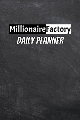 Millionaire Factory Daily Productivity Planner