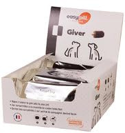 easypill Giver Dog | 20 x 20 g | Ergänzungsfuttermittel für Hunde | Kann dabei helfen Medikamente vereinfacht einem Hund zu geben | Zum Verstecken von Tabletten