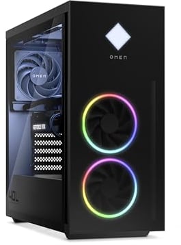 HP OMEN Gaming PC | 45L | AMD Ryzen 7 7800X3D | 32GB DDR5 RAM | 2TB SSD | NVIDIA GeForce RTX 4080 (16 GB) | Win11 | Flüssigkeitskühlung