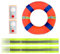 WICKED Rettungsring/Rettungsring/Rettungsring, LED-Stroboskop-Notlicht für Mann, Überbord, Überlebens-Set mit elastischem reflektierendem Band, wasseraktiviert, hoher Intensitätsstrahl, lange