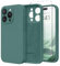 SuydanBox Magnetic for iPhone 13 Pro Max Case, Compatible with MagSafe, [Full Camera Protection][2 Screen Protectors]Silicone Shockproof Protective Phone Case for iPhone 13 Pro Max 6.7,Midnight Green