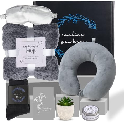 Get Well Soon Basket - Self Care & Sympathy Gifts For Men After Surgery