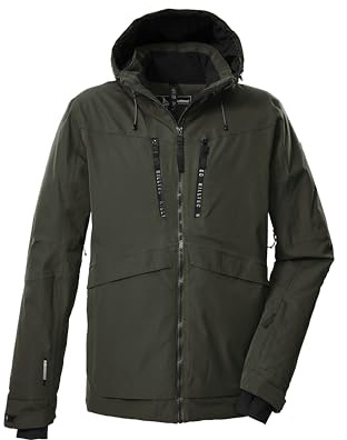 Killtec Herren Ksw 55 Mn Ski Jckt Skijacke/Funktionsjacke mit Kapuze, Schneefang und Unterarmventilation