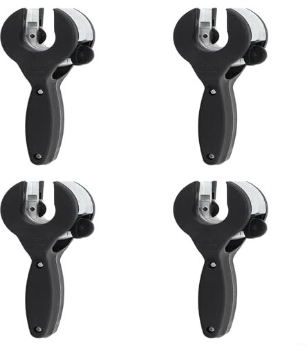 MeevrgR Lot de 4 coupe-tubes à cliquet polyvalents et sûrs pour les tâches de coupe dans les espaces restreints avec construction en alliage de zinc et utilisation confortable d'une seule main