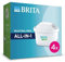 SOS Accessoire Set di 4 filtri MAXTRA PRO ALL IN ONE per vari piccoli domestici BRITA 1050415