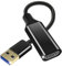 USB to HDMI Adapter for Monitor, USB 3.0/2.0 to HDMI Cable Converter 1080P Connector Output for Computer Laptop Desktop with Multiple Windows 11/10/8.1/8/7,Mac MacBook pro, Monitors for PC TV Black