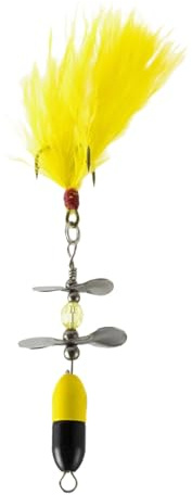 LIbgiubhy 9G Propeller Wobblers Fischerköder Fischereiköder Künstliche Köder Mit Haken Rotierenden Spinner Pailletten