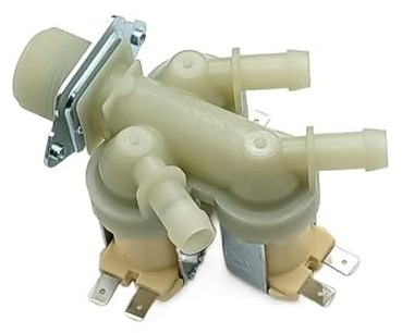 Valvola di ingresso della lavatrice, compatibile con Samsung, interruttore della valvola di ingresso dell'acqua della lavatrice a cestello for solenoide 5220FR2075B(2 PCS)