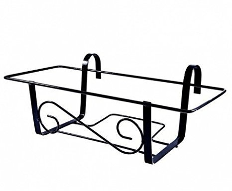 Stefanplast balconetta fioriera Portofino con riserva Acqua (Balconiera Ferro 60X21X15h)