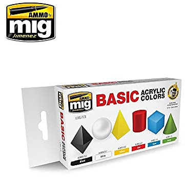Mig Jimenez Ammo Basic Acrylfarben Acrylfarben-Set