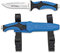 Tiendas LGP Albainox – 32349 – H. 11,5 cm. Cuchillo Submarinismo Azul Nautilus -Herramienta para, Pesca, Caza, Camping, Outdoor, Supervivencia y Bushcraft
