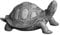 gartendekoparadies.de Schildkröte, Steinfigur, H. 20 cm, 14 kg, Grau, frostsicher aus Steinguss für Außenbereich