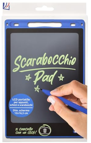 EURO MARKETING MANUFACTURING - SCARABOCCHIO PAD LCD Block zum Skizzieren und Zeichnen