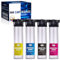 Jagute T9451-T9454 Patrone Ersatz für Epson T9451 T9452 T9453 T9454 XL Set Kompatibel mit Epson WF-C5710 Druckerpatronen Workforce pro WF-C5790DWF WF-C5710DWF WF-C5290DW WF-C5210DW WF-C5210 (4 Pack)