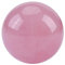 Pierre de Cristal Rose Naturelle, 1 pièce Boule de guérison en Cristal de sphère de Pierre de Quartz Rose Rose Naturelle