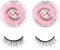 2Pairs Self Adhesive False Eyelashes Reusable 3D Eyelashes Natural Half Lashes for Every Type of Face Easy to Wear No Glue Need