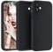 HATOSHI 3-in-1 iPhone 12 Hülle mit 2 Stück Schutzglas, Flüssig Silikon Anti-Rutsch Kratzfestes Stoßfest Handyhülle iPhone 12 Schutzhüll, Schwarz