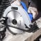Electric Circular Saw, 5000RPM Circular Wood Saw, Power Circular Saw with Pure Copper Motor, 0 to 45° Bevel Angle, 180mm Saw Blade, Max Cutting Depth 55mm, Ideal for Wood, Plastic, Soft Metal