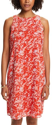 ESPRIT Damen 034ee1e331 Kleid, Pastel Orange, M EU