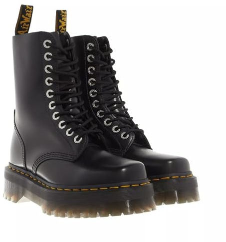 Dr. Martens - Stivali stringati - Donna, Nero , 38 EU