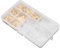 Kabelschuhe-Sortiment-Set, Crimp-Steckverbinder, Crimp-Klemmen, Einsatz, PVC-Messing, Crimp-Klemmen, Crimp-Steckverbinder, Crimp-Stoff-Stoff-Ring