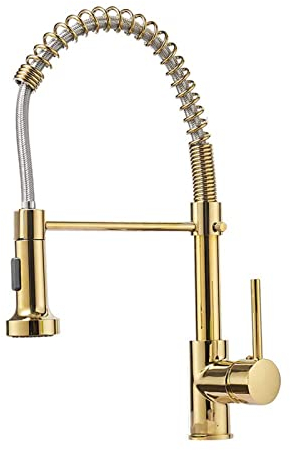 KOHARA Fregaderos para el hogar, Barra de estación de Trabajo de Cocina, Fregadero bajo encimera de 24 Pulgadas, Lavabo Individual, Fregadero de cerámica Blanca con Grifo extraíble con