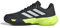 adidas Men's CourtJam Control 3 Clay Tennis Shoes, Carbon/Zero met./Lucid Lemon, 13 UK