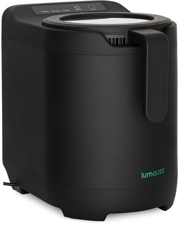 Luma® by Newair Electric Composter for Kitchen | 2.5L Odorless Kitchen Composter | Dishwasher Safe Indoor Compost Machine | 90% Volume Reduction in 3-6 Hours