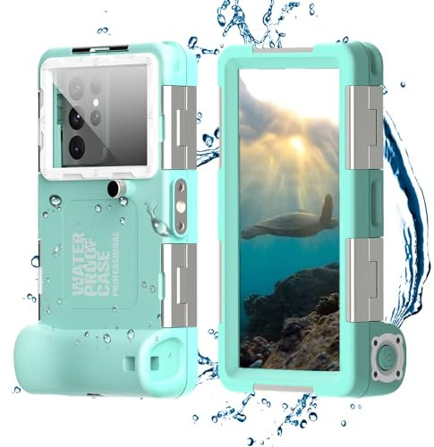 Custodia impermeabile IPX8 per telefono per nuoto subacqueo custodia universale per smartphone cover per iPhone 15 14 13 11 Pro Samsung S24 S23 S21 Ultra Huawei Google OnePlus Xiaomi Redmi LG, 2a