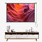 ZYXQQJ Manual Pull Down Projector Screen 40 50 60 Movie Screen 16:9 4:3 4K HD Retractable Ceiling Wall Mount Projection Screen(4:3,40)