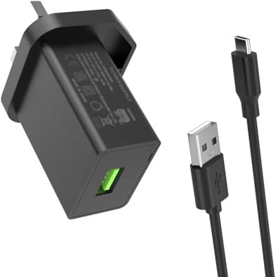 Superer 10W 5Ft Type-C AC Charger Fit for JBL GO 3, Go 4, Clip 5, Wind 3S, Live Beam 3 Buds 3, Tuner 2 FM, PartyBox Wireless Mic Bluetooth Speaker Headphones Power Supply Adapter Cord USB C