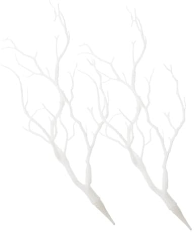 Yardenfun 2pcs Rami Artificiali Con Rami Ornamentali Per Autunno E Decorazione Di Natale Flessibile E Di Facile Pulizia Per Vasi E Interni