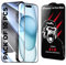 ALISAD ZONE 3 PCS, Protector de Pantalla para iPhone 14 Pro Max (6,70 Pulgadas), Mejor Calidad,Antiarañazos,ultra Transparente, 0,33 mm, cobertura total, dureza 9H,Cristal vidrio Templado HD