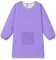 WULIQIUQIU Kids Art Smock, Waterproof Artist Painting Apron Smocks for Children Full Coverage Long Sleeve Smock with Pocket Purple 3XL