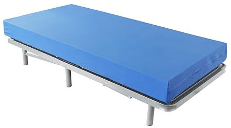 PEPE Mobility Cama Eléctrica Articulada 90x190, Colchón Sanitario Impermeable, Somier con Mando a Distancia, Elevable para Mayores