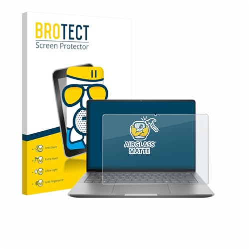 BROTECT Schutzglas für HP Zbook Ultra G1a 14 | Entspiegelnder Displayschutz Made in Germany Schutzfolie Glas Matt Anti-Reflex Kratzfest 9H Anti-Fingerprint Einfache Montage