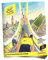 Tour de France 2025 Sammelalbum – Offizielles Panini Album (Mai 2025) | 72 Seiten + 6er Sticker-Quadrotte | + Heartforcards® Versandschutz