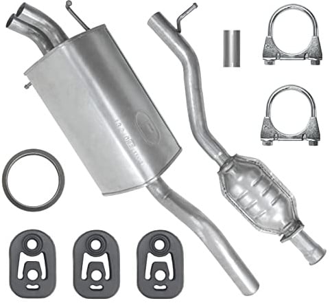 POLMOstrow Auspuff für Mercedes C W203/S203/CL203 2000-2007 | Endtopf, Motoren: 1.8 - 2.0 | Kombi, Limousine