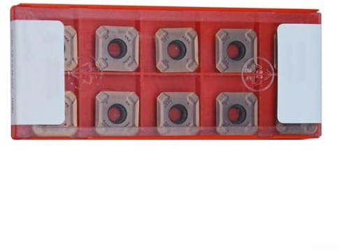 Jonikuper R245-12T3M-PM 1030 Hartmetall-Wendeschneidplatten für CNC-Fräsen und Drehen, 10-teiliges Set für Endbearbeitungs- und Endbearbeitungsarbeiten (SKU)