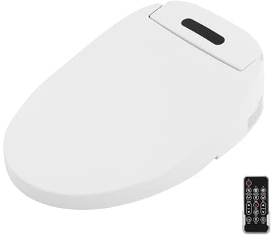 Sedile WC intelligente intelligente da 1300 W, con funzione di pulizia multipla, 4 regolazione della temperatura, Smart Bidet sedile WC con display digitale e luce notturna