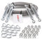 Seilwerk STANKE Câble d’acier galvanisé 40m diamètre 3mm 6x7, 4x Tendeur M5 Œil-Crochet, 16x Cosse-Cœur, 16x Serre-câble à étrier - SET 6