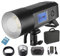 Godox AD400Pro AD400 Pro 400W All-in-One Professioneller Flash-Stroboskop im Freien mit kabellosem Fernbedienungssystem TTL HSS 2.4G für Canon Sony Fuji Olympus, Panasonic (AD400Pro)